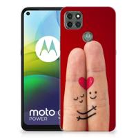 Motorola Moto G9 Power | Sillicone Back Cover | Liefde - Origineel Romantisch Cadeau