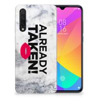 Xiaomi Mi 9 Lite | Siliconen hoesje | met naam Already Taken White Xiaomi Mi 9 Lite | Siliconen hoesje | met naam Already Taken White