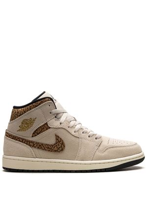 Jordan baskets Air Jordan 1 Mid 'Brown Elephant' - Tons neutres
