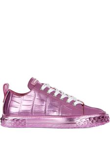 Giuseppe Zanotti baskets Blabber métallisées - Violet