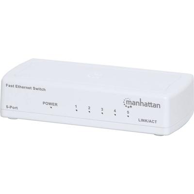 Manhattan 560672 Netwerk switch 5 poorten 100 MBit/s