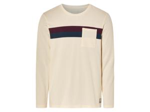 LIVERGY Heren shirt met lange mouwen (L, Wit)