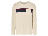 LIVERGY Heren shirt met lange mouwen (L, Wit)