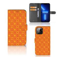 iPhone 13 Pro Max | Telefoon Hoesje | Batik Oranje