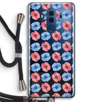 Klaproosjes: Huawei Mate 10 Pro Transparant Hoesje met koord