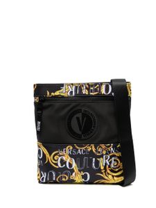 Versace Jeans Couture sac porté épaule à motif baroque - Noir