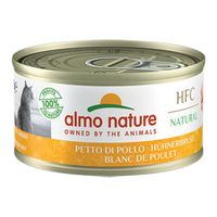 Almo Nature HFC kat kippenborst 70gr