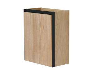 Wiesbaden Lotus fonteinkast 40x21,8 cm naturel eik/mat zwart