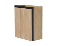 Wiesbaden Lotus fonteinkast 40x21,8 cm naturel eik/mat zwart