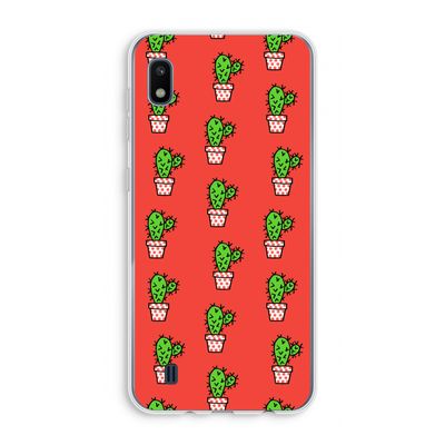 Mini cactus: Samsung Galaxy A10 Transparant Hoesje