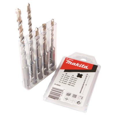 Makita betonborenset - P2S SDS-Plus - 5/6/8x110 - 6/8x160 - B-49052