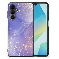 Kleurrijke Telefoonhoesje voor Samsung Galaxy A16 5G/4G Watercolor Paars