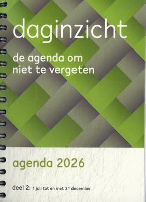 Daginzicht agenda 2026 (Agenda)