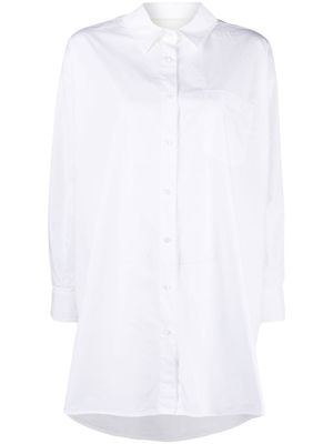 Iceberg chemise à logo brodé - Blanc