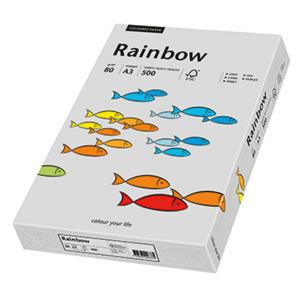 Rainbow 88042808 88042808 Printpapier, kopieerpapier DIN A3 80 g/m² 500 vellen Grijs