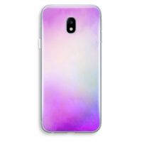 Clouds pastel: Samsung Galaxy J3 (2017) Transparant Hoesje