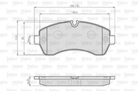 Remblok Vul Mercedes Sprinte 872200