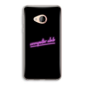 Vice Black: HTC U Play Transparant Hoesje