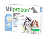 KRKA MILPRAZON ONTWORMINGSTABLETTEN HOND