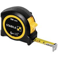 Stabila BM 100 cm+inch 19567 Rolmaat 5 m ABS - thumbnail