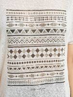 Only / t-shirt onlPiper Reg Bat in wit - thumbnail