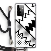 Pop Art #5: Samsung Galaxy A72 5G Transparant Hoesje met koord