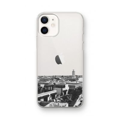 Marrakech Skyline : iPhone 12 mini Transparant Hoesje