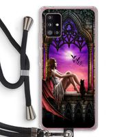 Kinderen van de nacht: Samsung Galaxy A51 5G Transparant Hoesje met koord