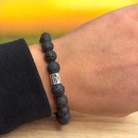 Weegschaal Armband Lavasteen - Sieraden - Spiritueelboek.nl