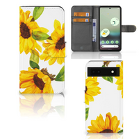 Hoesje voor Google Pixel 6A Zonnebloemen