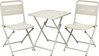 Ambiance bistroset vouwbaar beige