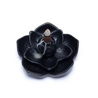 Backflow Wierook Houder Waterval Lotus (ca. 12 x 6 cm)