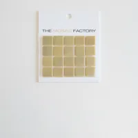 The Mosaic Factory Amsterdam Mozaiek Tegel Vierkant - Licht Creme Glas Parelmoer Serie 322x322 mm