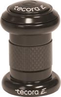 Tecora e balhoofdstel1 1/8 inch ahead cartr alu 30.0 conus zwart
