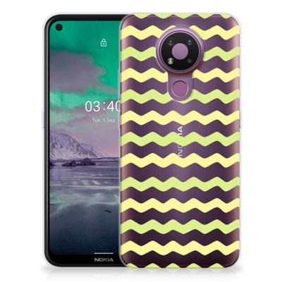 Nokia 3.4 | TPU bumper | Waves Yellow