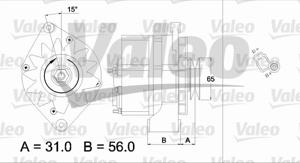 Valeo Alternator/Dynamo 436722