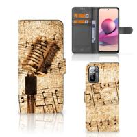 Xiaomi Redmi Note 10/10T 5G | Poco M3 Pro | Telefoonhoesje met foto | Bladmuziek