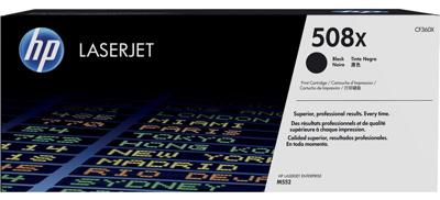 HP toner 508X, 12 500 pagina&apos;s, OEM CF360X, zwart