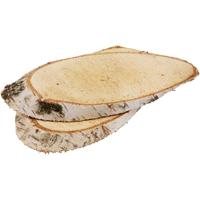 Creativ Company Houten schijven, dikte 15 mm, ca. 9x15 cm, 7 stuk/ 1 doos