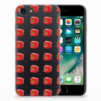iPhone SE 2022 | SE 2020 | 8 | 7 | Siliconen Case | Paprika Red