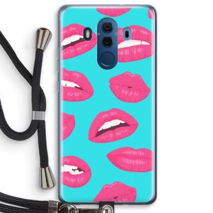Bite my lip: Huawei Mate 10 Pro Transparant Hoesje met koord