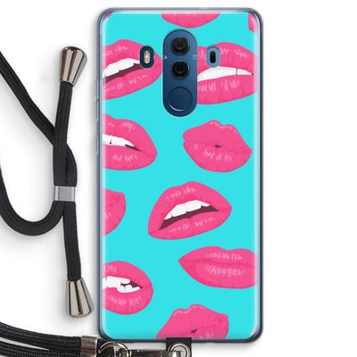 Bite my lip: Huawei Mate 10 Pro Transparant Hoesje met koord