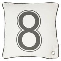 Dutch Decor kussenhoes rudder grijs 45 x 45 cm | 12 stuks