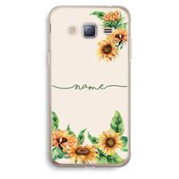 Zonnebloemen: Samsung Galaxy J3 (2016) Transparant Hoesje Zonnebloemen: Samsung Galaxy J3 (2016) Transparant Hoesje