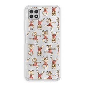 Gymboys: Samsung Galaxy A22 4G Transparant Hoesje