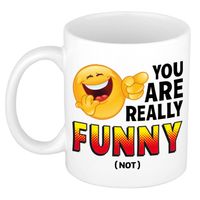 You are really funny not cadeau mok / beker - cadeau collega - feest mokken - thumbnail