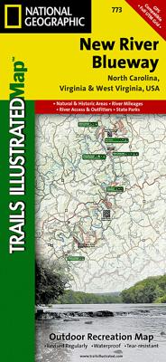 Wandelkaart - Topografische kaart 773 New River Blueway | National Geographic