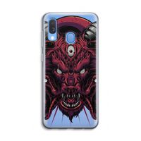 Hell Hound and Serpents: Samsung Galaxy A40 Transparant Hoesje