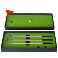 Golf mini putting mat rechter push Rod trainer grootte: 24.5 x 10.5 x 3 5 cm