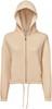 TriDry TR601 Women´s Recycled Drawstring Full-Zip Hoodie - Nude - XXS